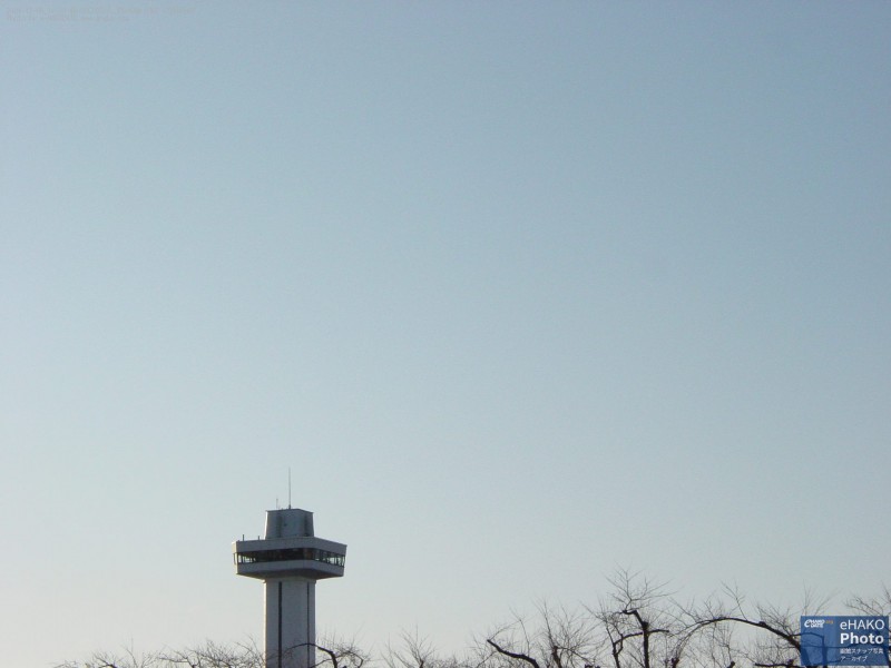旧五稜郭タワーのある風景 2004年冬 その2