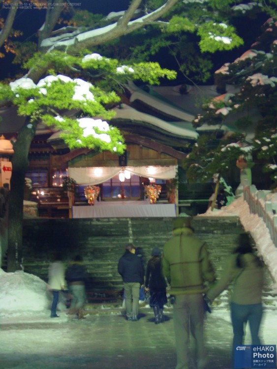 函館の新年 函館八幡宮 2006年1月