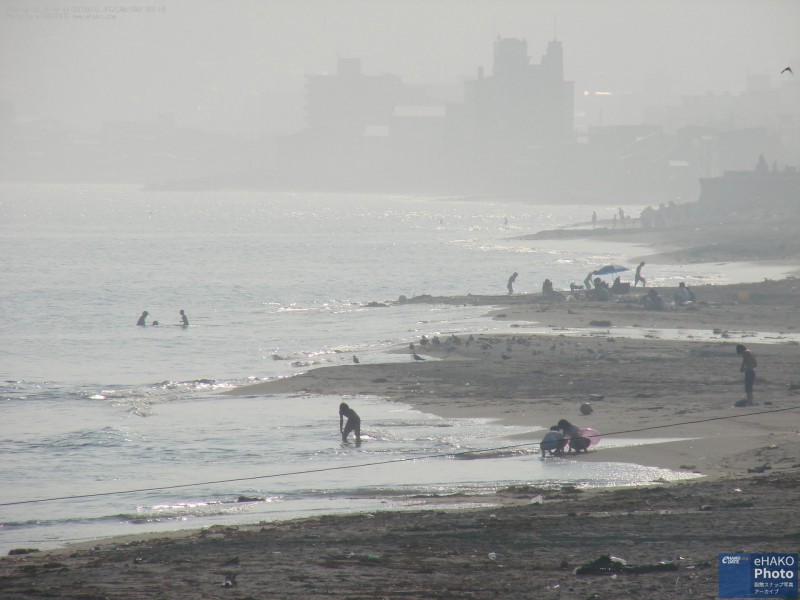 大森浜／夏の街の風景 2006年8月